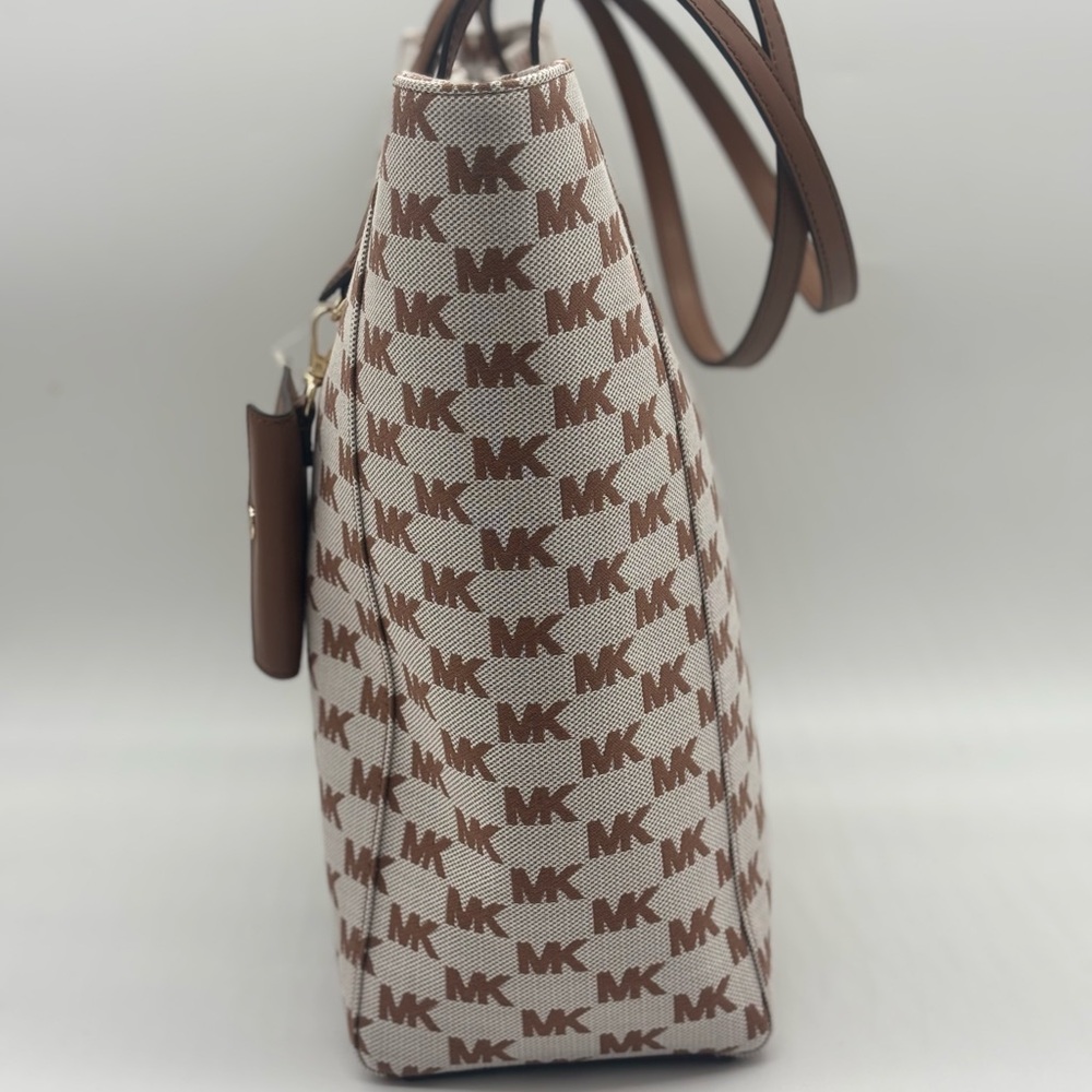 Michael Kors Vincent Large Logo Jacquard Tote Bag with Card Case NWT - Picture 5 of 15